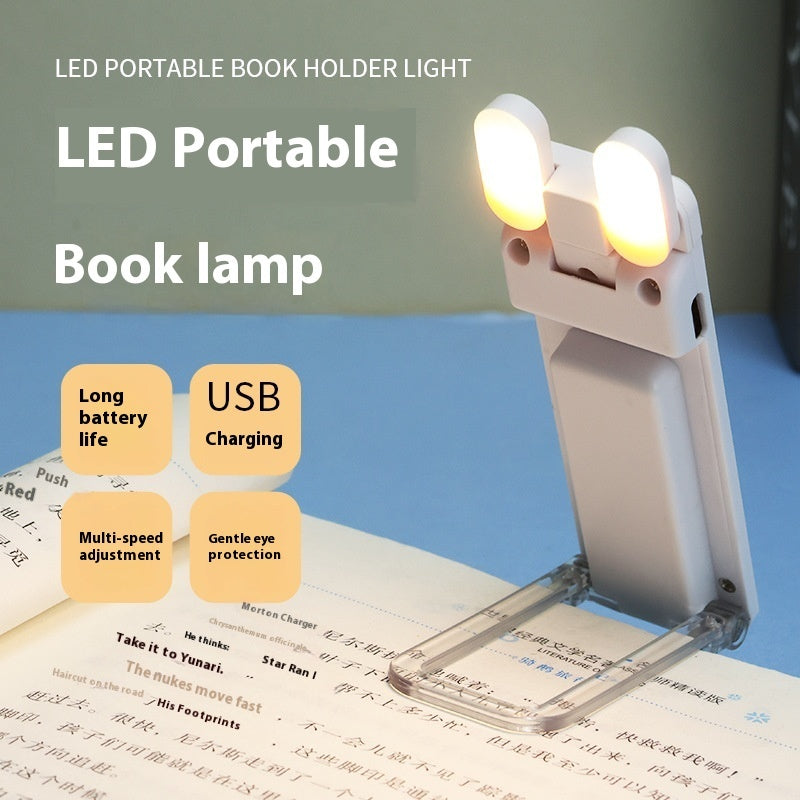 Biswitch Reading Book Clip Lamp Usb Charging Small Night Lamp