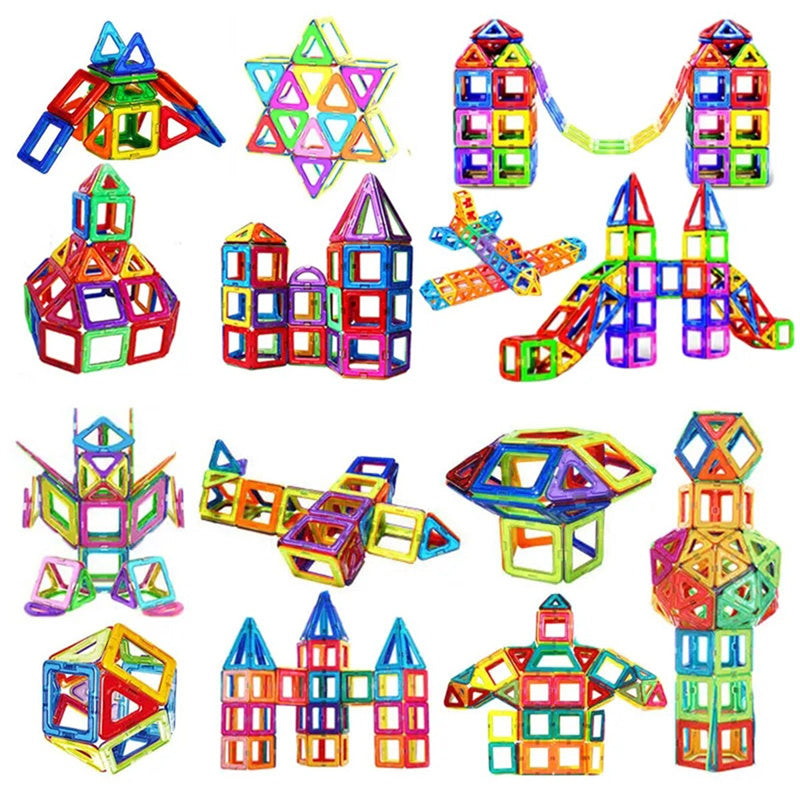 Magnetic Building Blocks DIY Magnets Toys For Kids Designer Construction Set Gifts For Children Toys