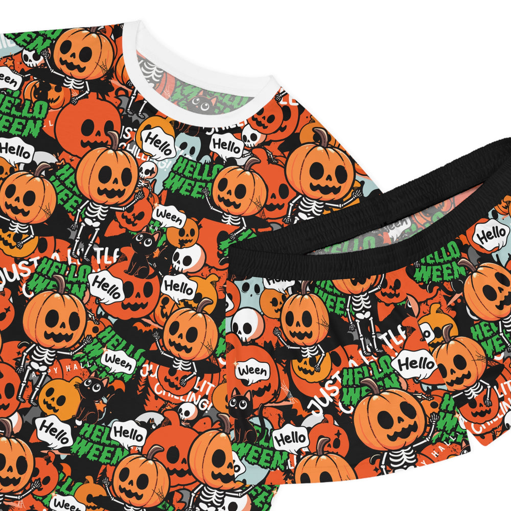 Copy of Halloween 01 Women's Short Pajama Set (AOP)