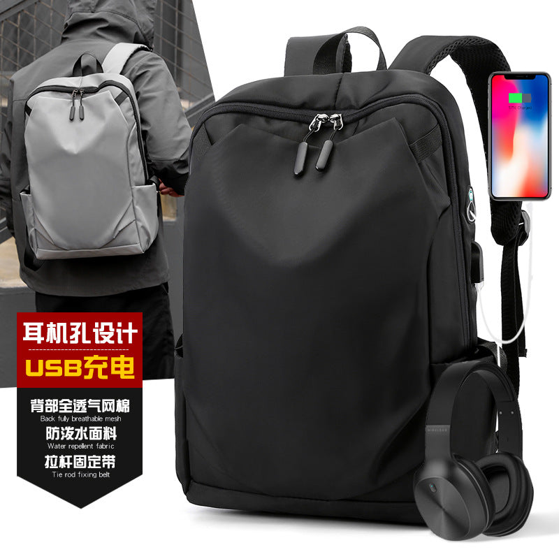 New Business Men's And Women's Travel Boarding Bag Large Capacity Nylon Backpack Casual Fashion Computer Luggage Bag