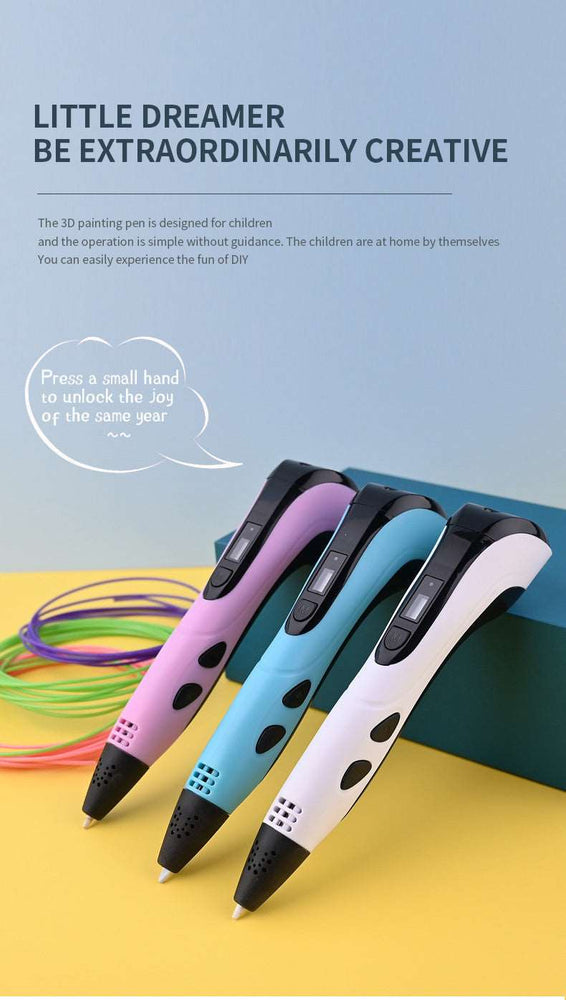 3D Three-dimensional Painting Graffiti Printing Pen Creative Intelligent Toy