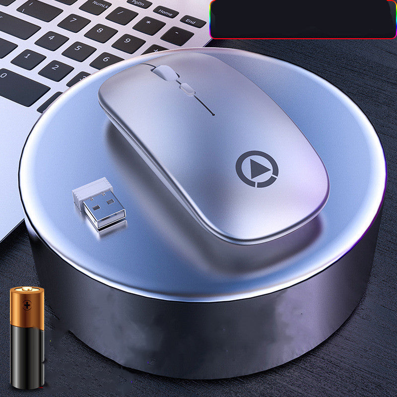 Wireless charging Bluetooth mouse