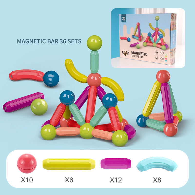 Baby Toys Magnetic Stick Building Blocks Game Magnets Children Set Kids Magnets For Children Magnetic Toy Bricks