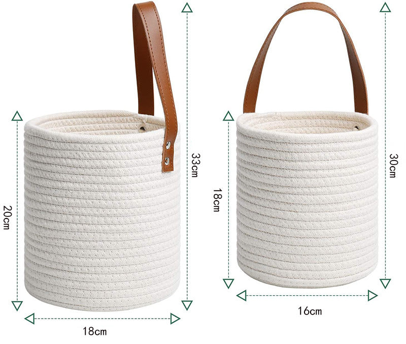 Plant Hanging Orchid Artificial Rattan Wall Hanging Flower Pot Woven Basket Hand-planted Artificial Flower Handmade Hanging Basket Pot