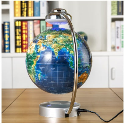 8 inch globe magnetic suspension office decoration company gift novelty creative birthday gift