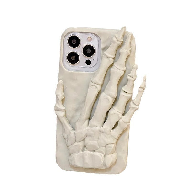 Skull Hand Bone Three-dimensional Relief Mobile Phone Protective Case