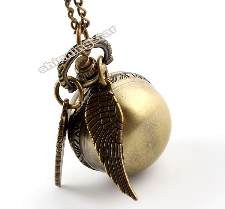 Retro Pocket Watch Necklace