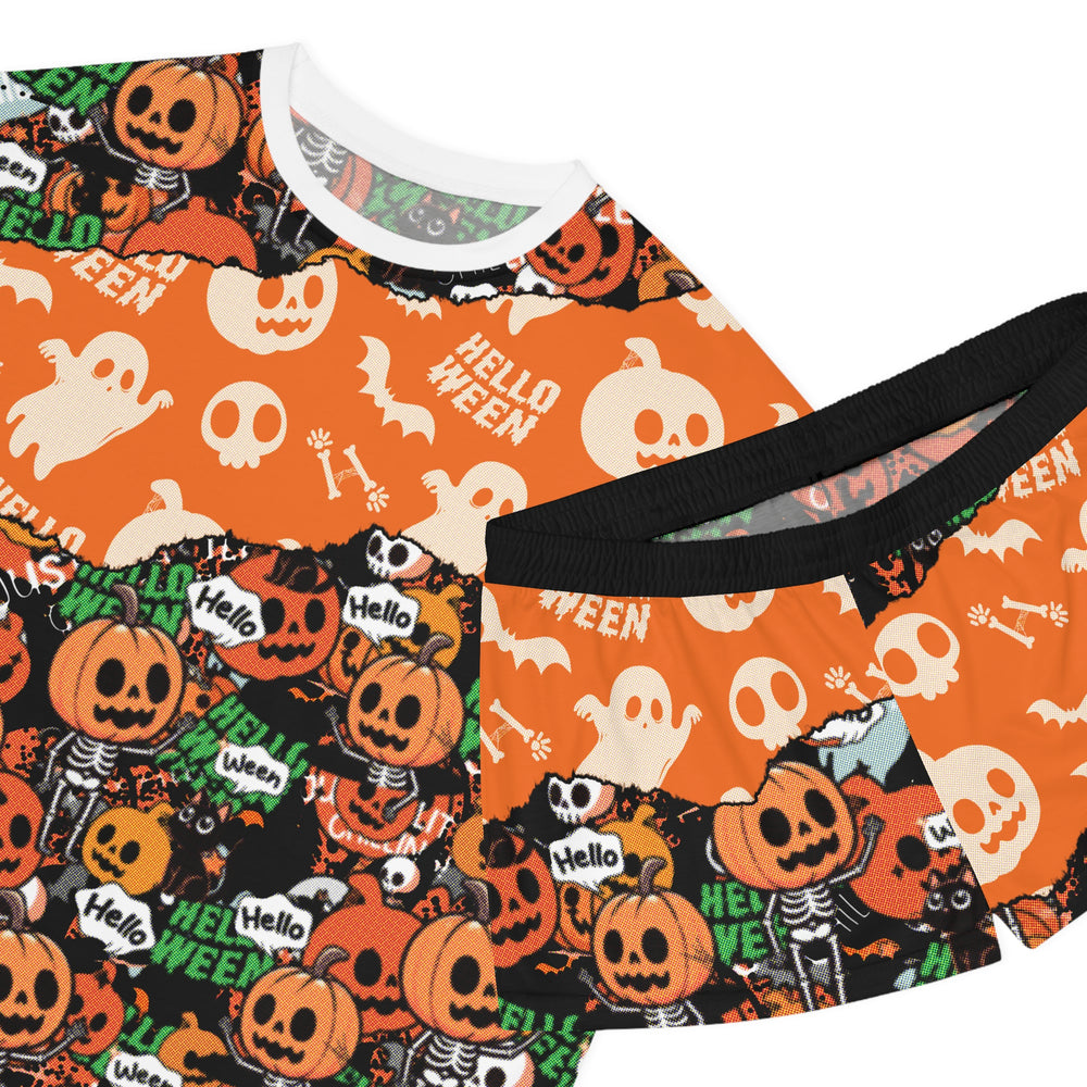 Copy of Halloween 01 Women's Short Pajama Set (AOP)