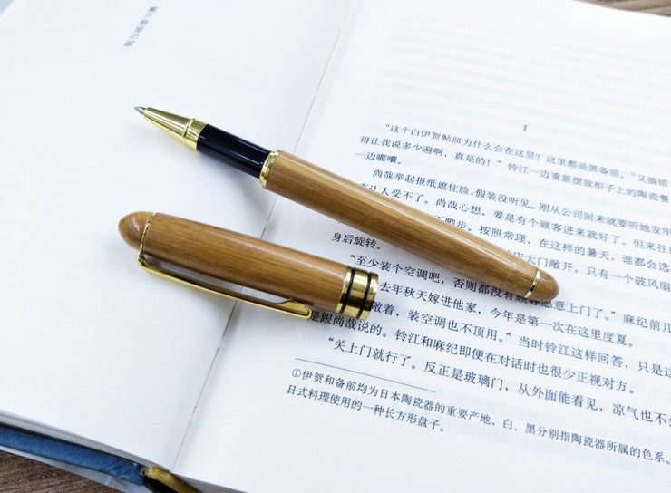 Bamboo Pen Bamboo Pen Pen Ball Pen Lettering Customer Gift Hard Pen Neutral Bamboo Pen