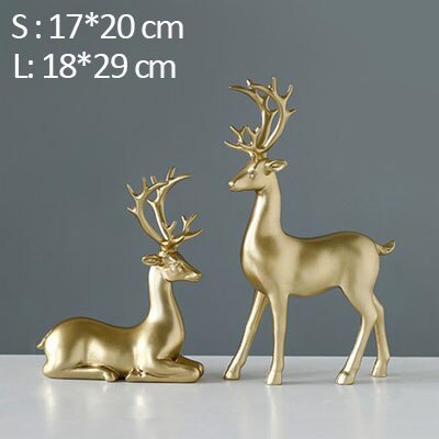 Nordic ornaments resin ornaments modern decoration