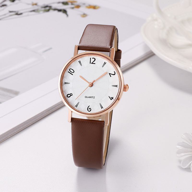 Women's Fashion Simple Casual Starry Sky Dial Watch