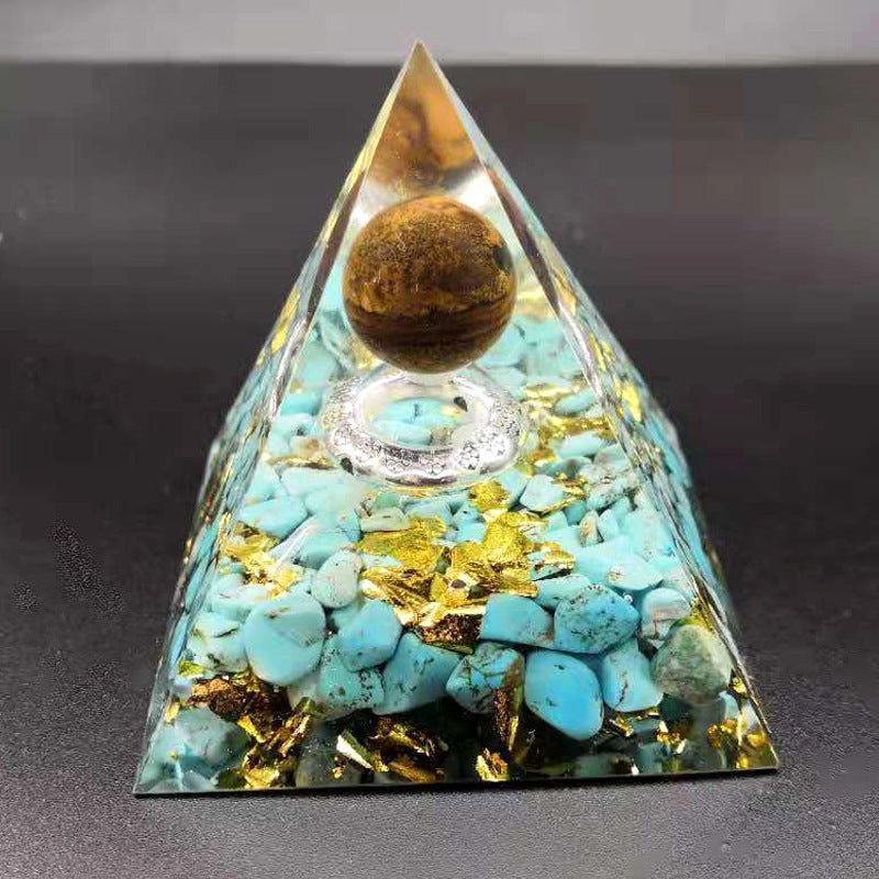 Resin Ornaments Pyramid Ornaments Home