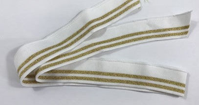 Threaded Fabric Collar Garment Accessories Ribbed