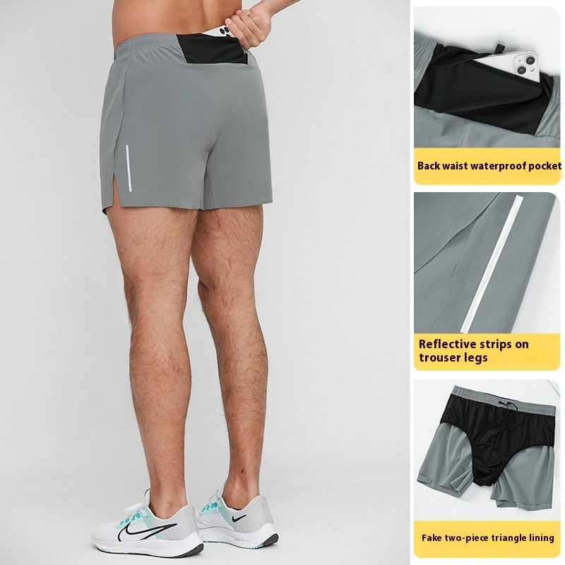 Running Shorts Men's Cross-country Track And Field Training Marathon