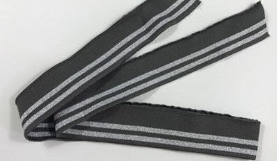 Threaded Fabric Collar Garment Accessories Ribbed