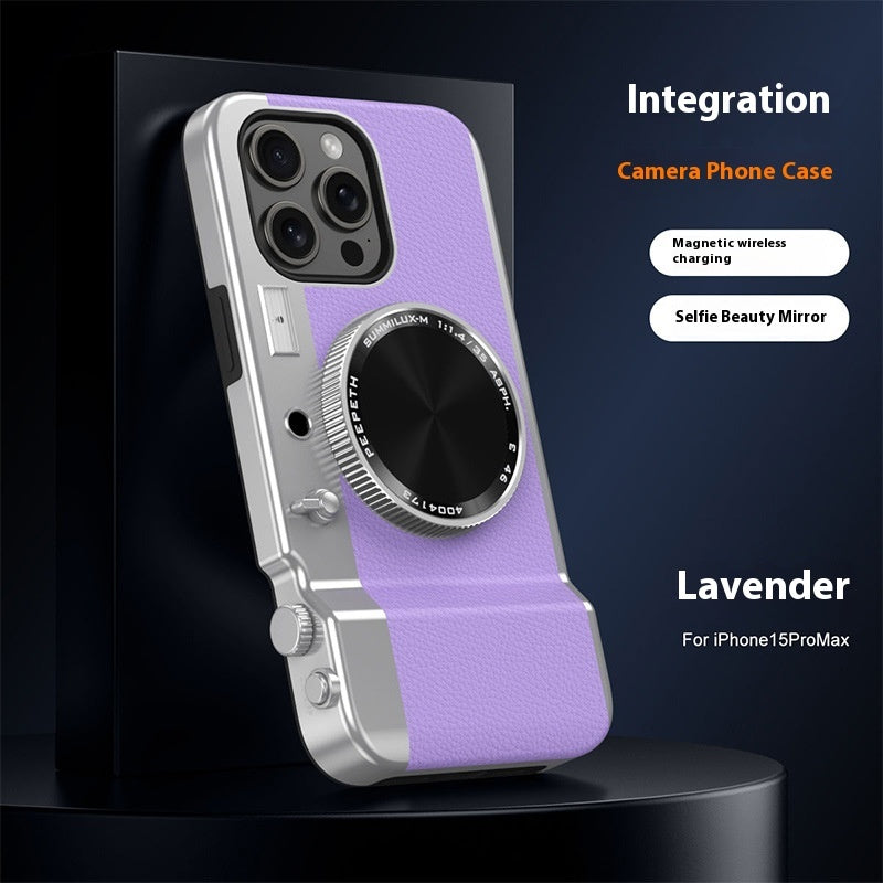 Stereo Camera Phone Case Magnetic Creative Hardshell