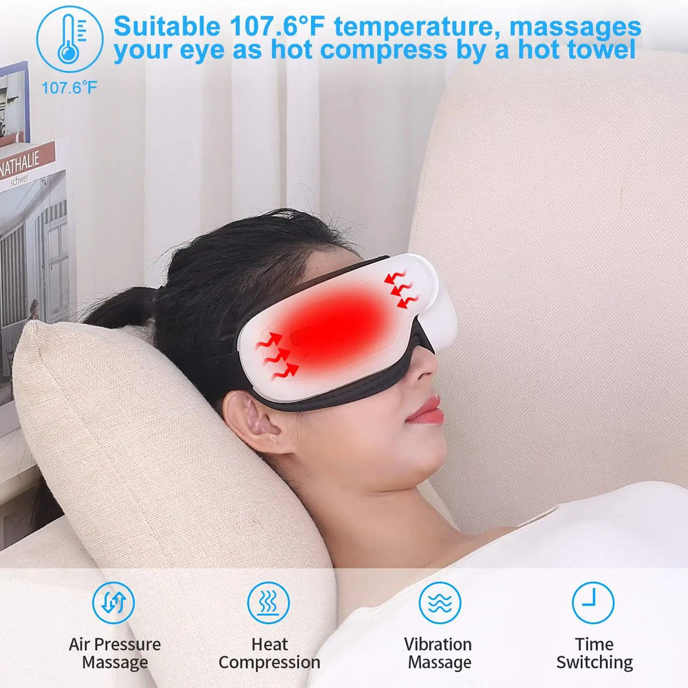 Eye Massager Relieve Fatigue Steam Moisturizing Eye Protection Hot Compress Charging Eye Mask Intelligent Children's Eye Massager