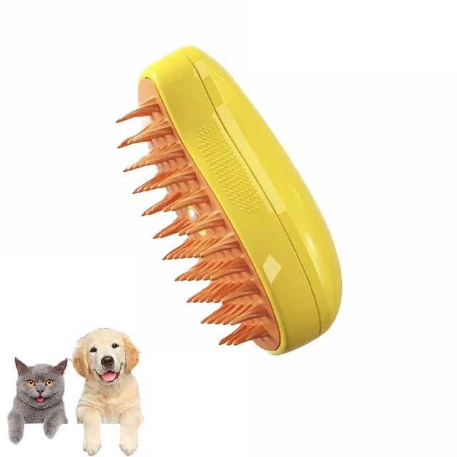 Plastic Mango Pet Combs For Dogs And Cats Electric Spray Brush Massage Comb