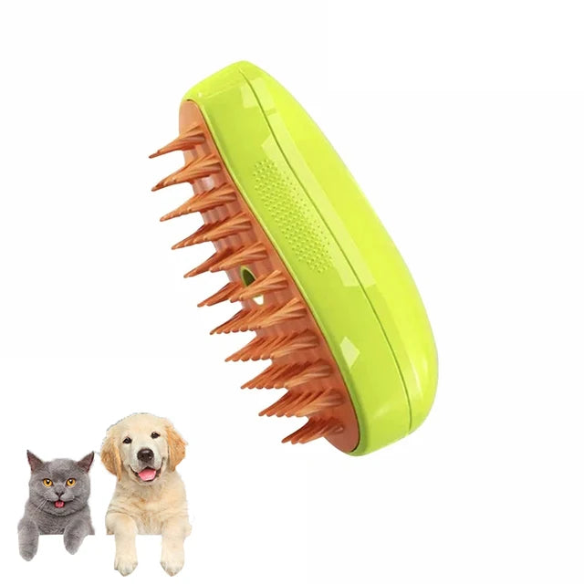 Plastic Mango Pet Combs For Dogs And Cats Electric Spray Brush Massage Comb