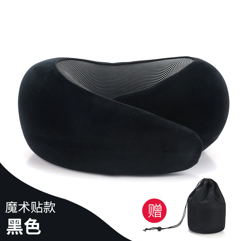 U-shaped Pillow Memory Cotton Travel Aircraft Neck U-shaped Pillow Neck Pillow Can Be Stored Sleeping Artifact Cervical Pillow