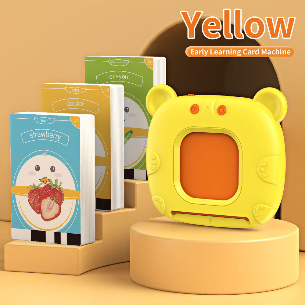 Children's Enlightenment Early Education Smart Card Learning Machine Educational English Card Machine Baby Insert Card