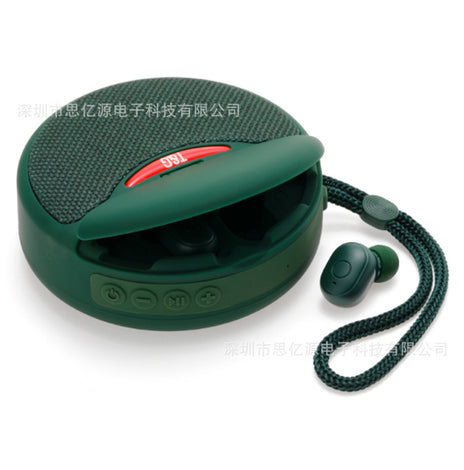 New TG808 Wireless Headset Bluetooth Audio Two-in-one In-ear TWS Headset Speaker Card Mobile Phone Holder