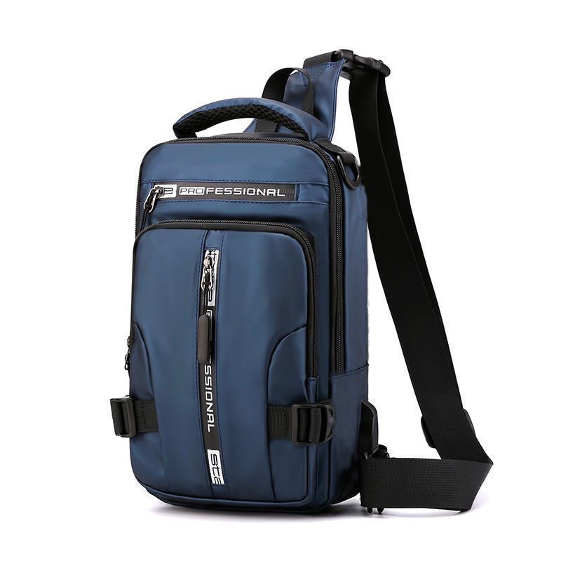 [Three Kinds Of Back Method] Multi-functional Chest Bag Men's Messenger Bag Shoulder Bag Small Backpack Shoulder Bag Chest Bag Student Bag