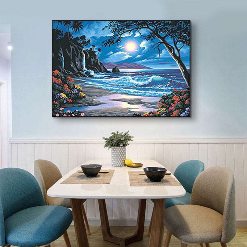 5d Diamond Painting Full Of Diamond Landscape Diamond Embroidery Decorative Painting