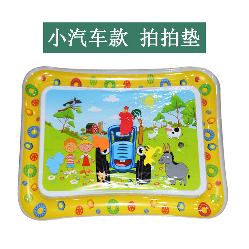 Cross-border Explosion-proof PVC Inflatable Water Mat Children's Baby Climbing Mat Pat Mat Water Injection Mat Toy Pat Le Cushion