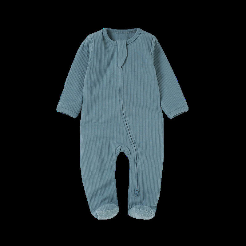 Baby Foot-wrapped Jumpsuit Style Baby Romper Romper Cotton Class A Children's Homewear Baby Jumpsuit