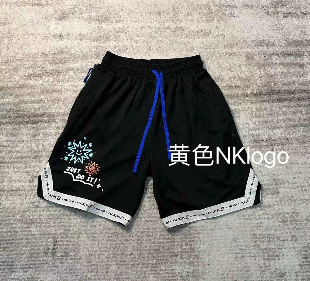 American Basketball Shorts James Pants DNA Embroidered Elite Quick-drying Sports Training Breathable Loose