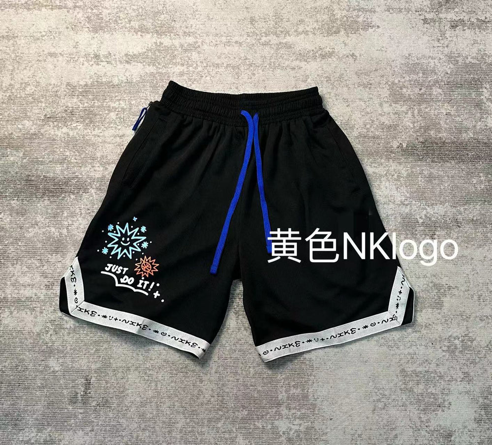 American Basketball Shorts James Pants DNA Embroidered Elite Quick-drying Sports Training Breathable Loose