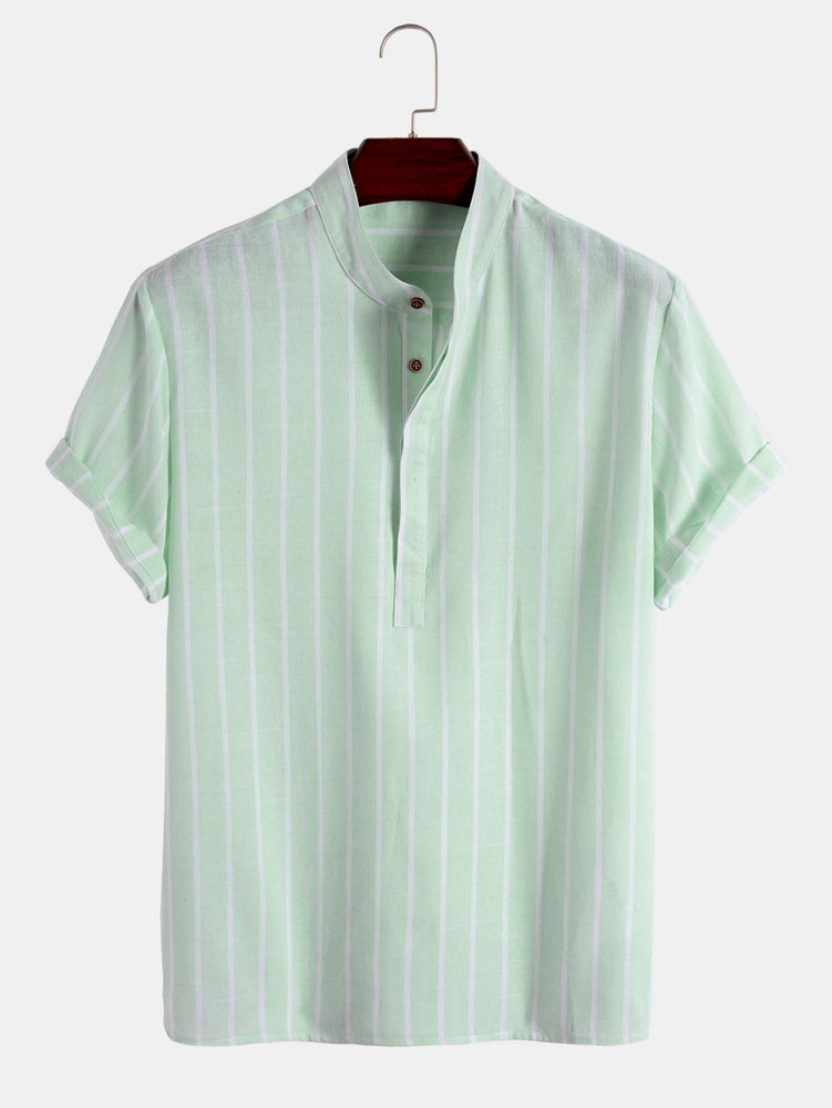 Summer Men's Short-sleeved Shirt