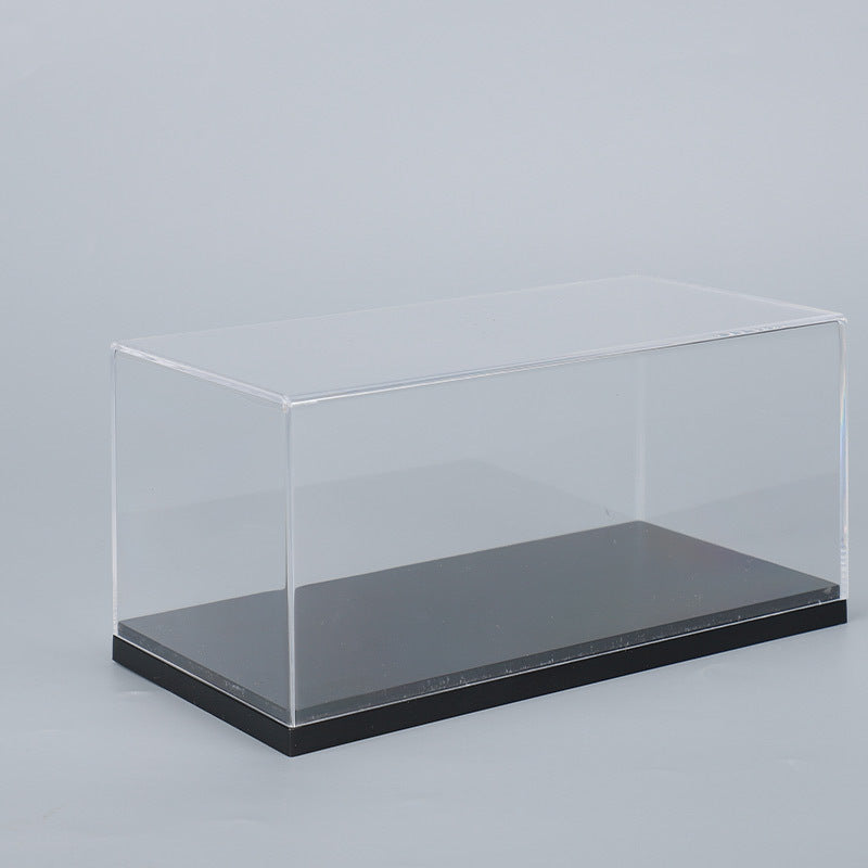 Transparent Acrylic Model Display Box Handheld Toy Storage Box Car Model Dust Cover Rectangular Box