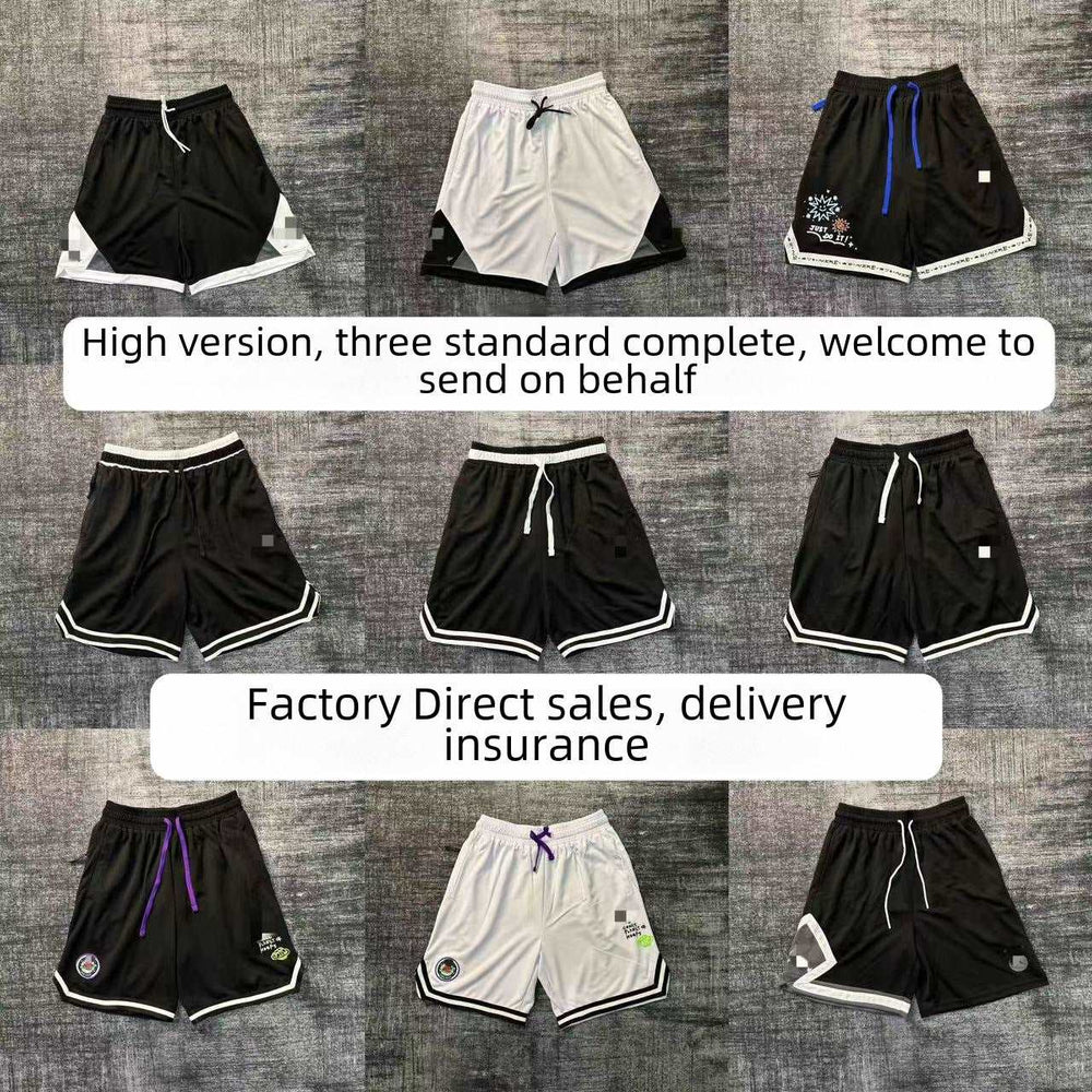 American Basketball Shorts James Pants DNA Embroidered Elite Quick-drying Sports Training Breathable Loose