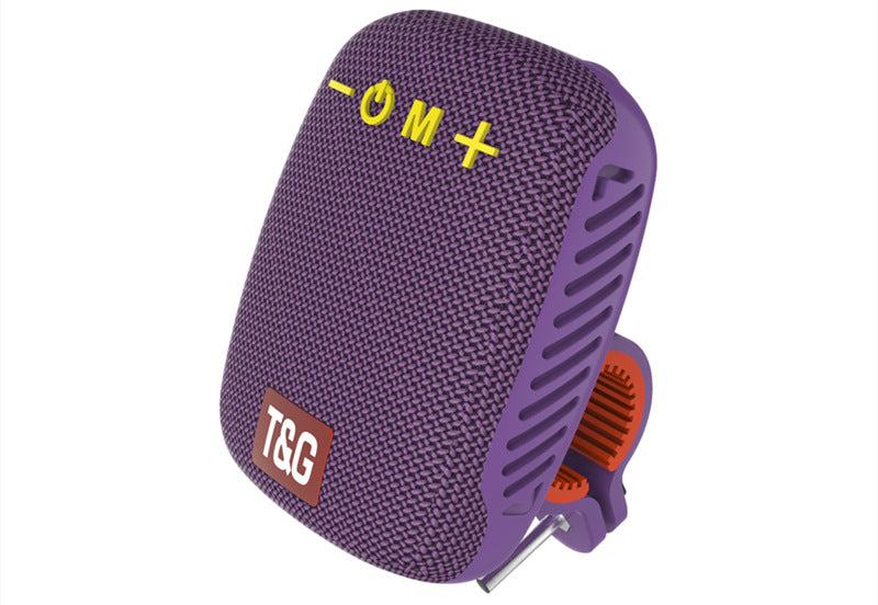 Cycling Bluetooth Speaker Tws Couplet Fabric Card Radio Speaker Portable Waterproof Bluetooth Speaker