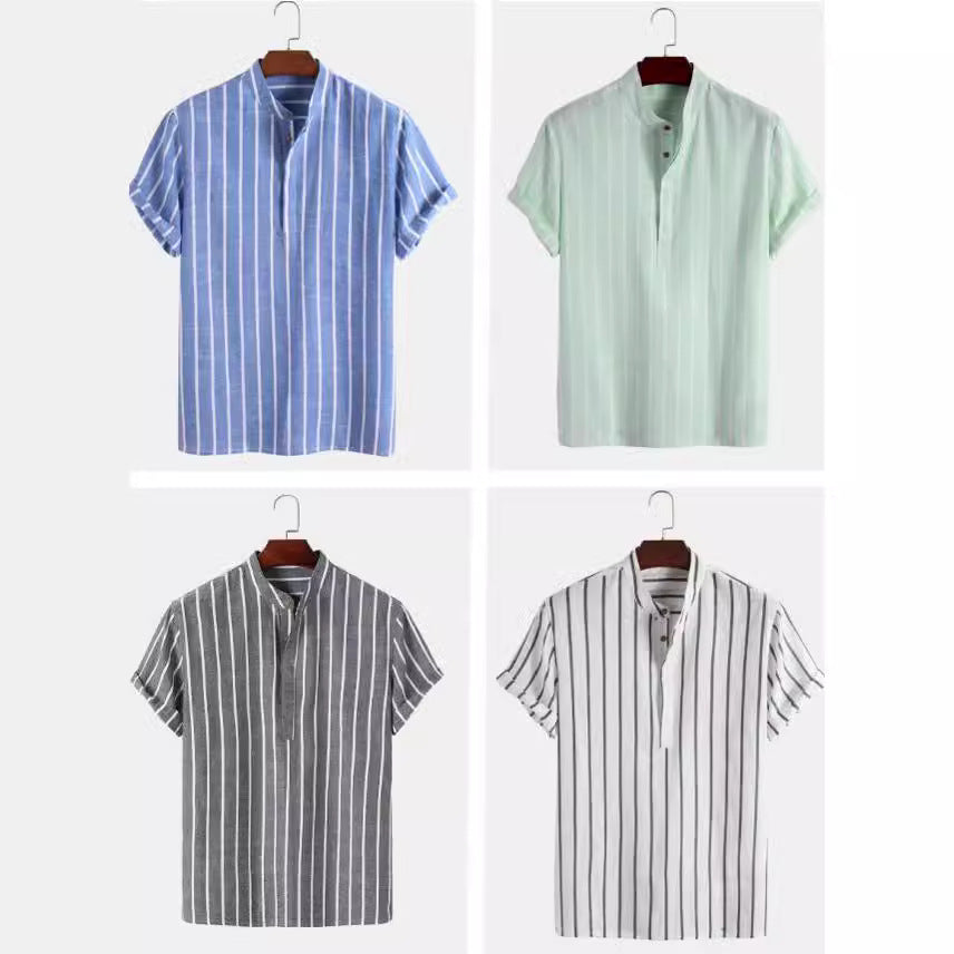 Summer Men's Short-sleeved Shirt