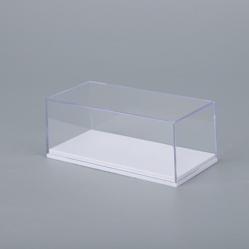 Transparent Acrylic Model Display Box Handheld Toy Storage Box Car Model Dust Cover Rectangular Box