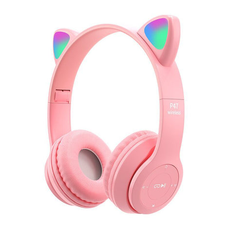 New Product P47M Head-mounted Cat Ear Bluetooth Headset