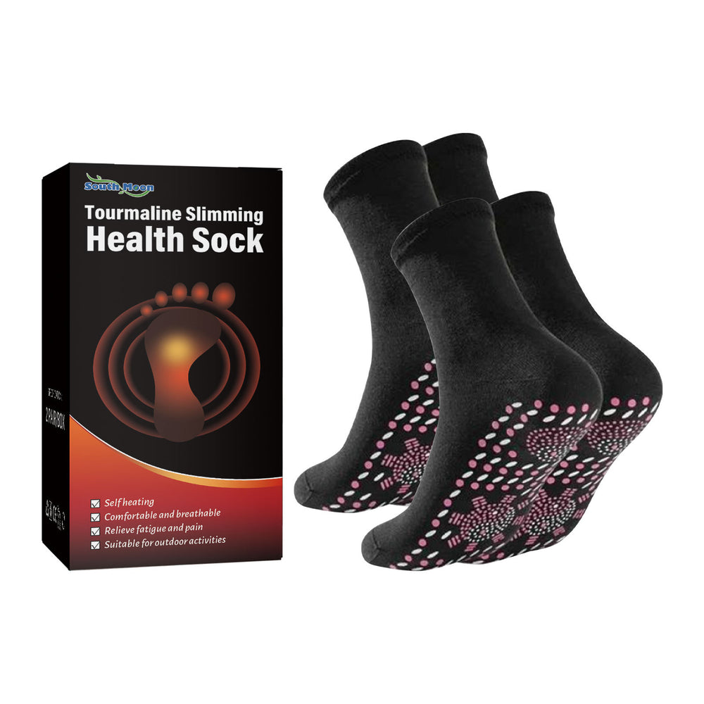 South Moon Self-heating Massage Socks Outdoor Skiing Self-heating Massage Socks Skin-friendly Breathable Warm Feet Cold-proof Socks