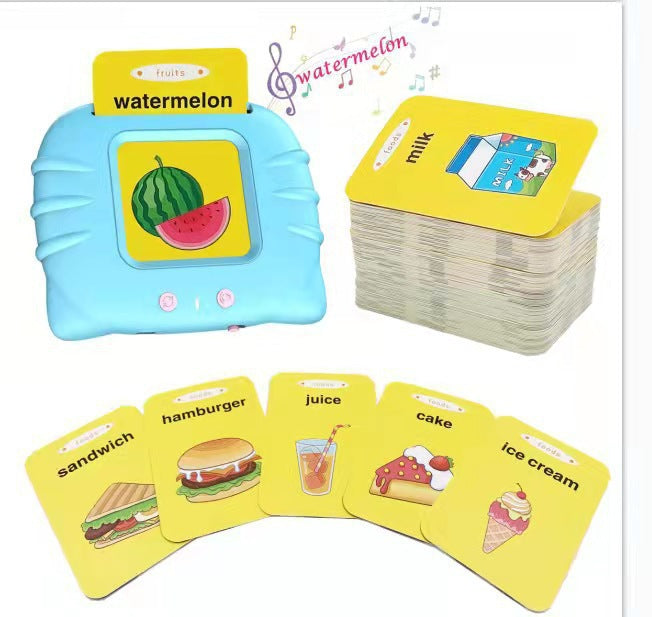 Children's Enlightenment Early Education Smart Card Learning Machine Educational English Card Machine Baby Insert Card