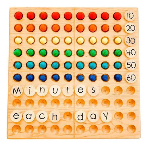 Hundreds Board Montessori Teaching Aids 1-100 Number Continuous Board Kindergarten Early Education Mathematics Addition And Subtraction Wooden Toy