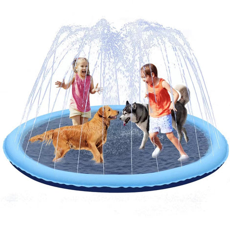 Pvc Dog Water Spray Pad  100 150 170 200cm  Thick Water Spray Pad