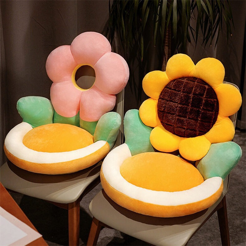 Children's Lazy Sofa Cute Flower Kindergarten Baby Boys And Girls Bedroom Reading Area Floor Tatami Cushion