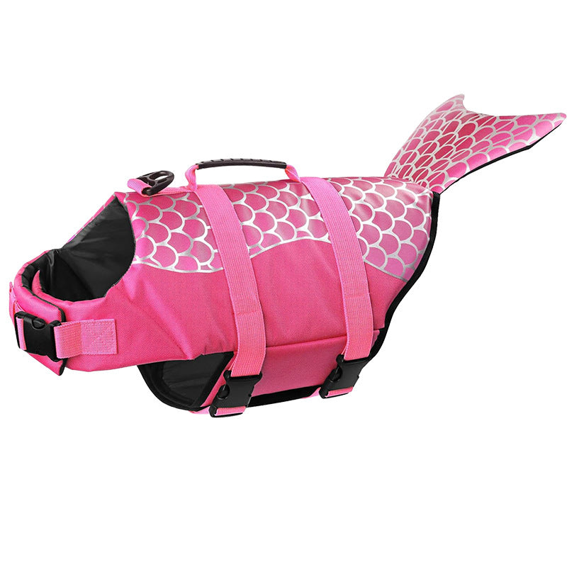 Pet Life Jacket Dog Swimsuit Outdoor Summer Cross-border Big Dog Supplies European And American Dog Life Jacket In Stock