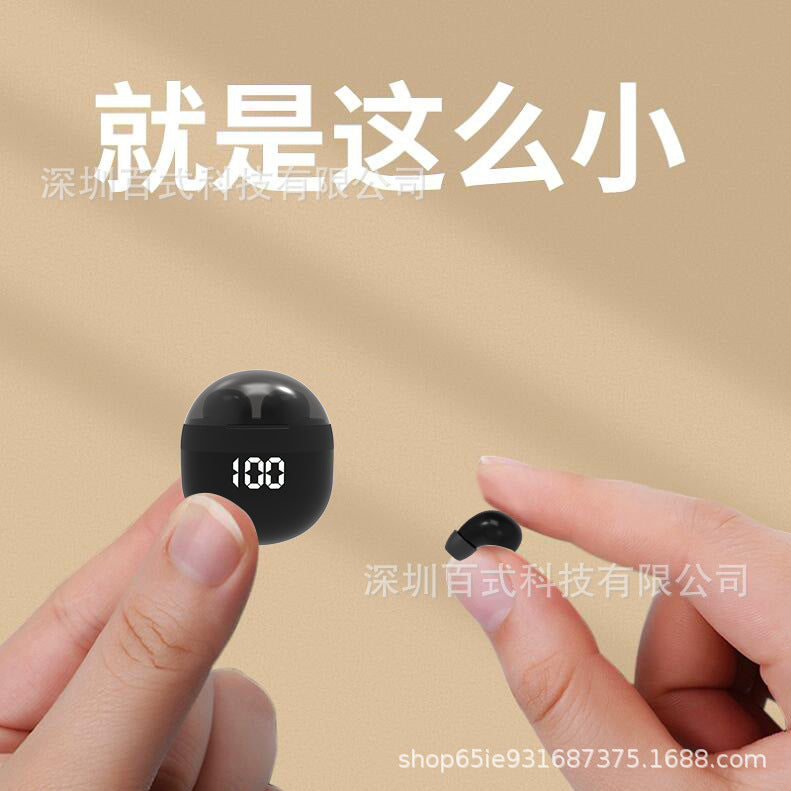 Factory Private Model SK18 Ultra Small Bluetooth Headset TWS Binaural Mini In-ear Sleep 5.3 Sports High Sound Quality