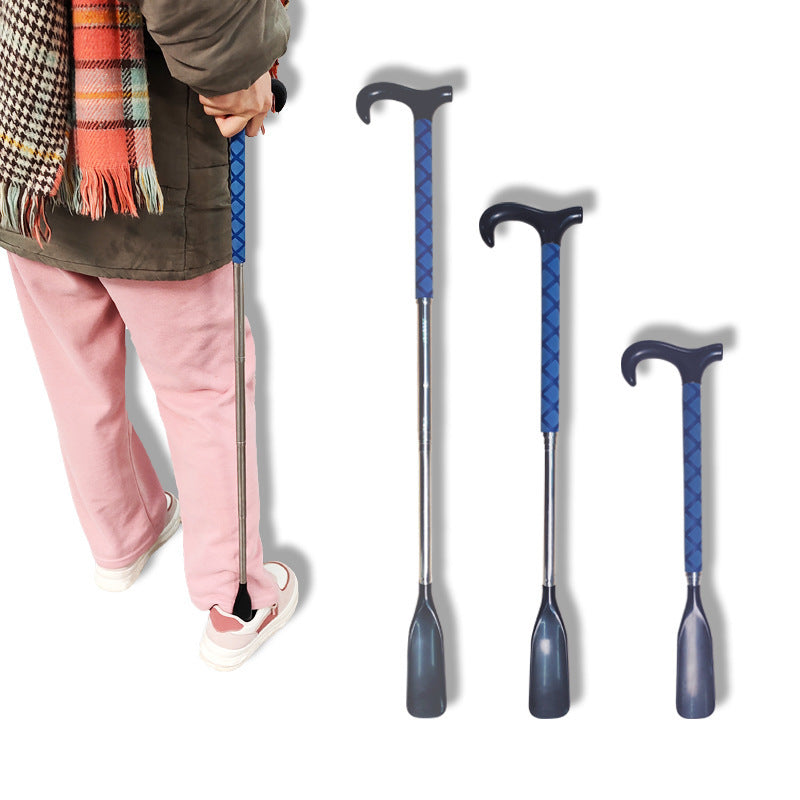 Multi-functional Retractable Shoehorn Hot-selling Extended Version For The Elderly, Pregnant Women And The Disabled Shoes Auxiliary Shoehorn