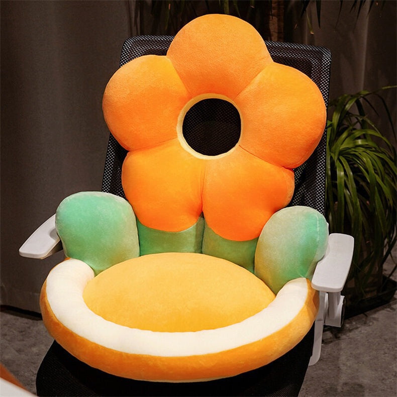 Children's Lazy Sofa Cute Flower Kindergarten Baby Boys And Girls Bedroom Reading Area Floor Tatami Cushion