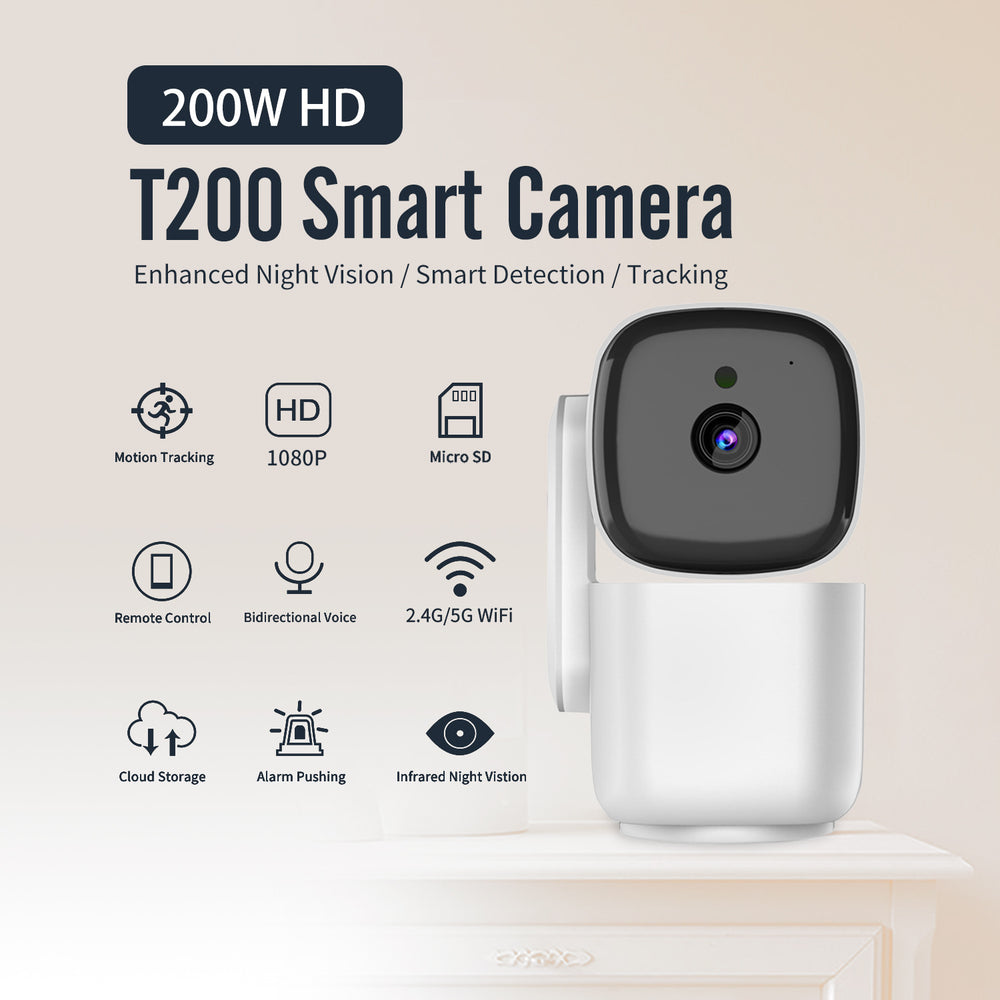 Camera 1080p Cloud Ant Intelligent Wifi Monitoring 360 Degree PTZ Motion Tracking Night Vision