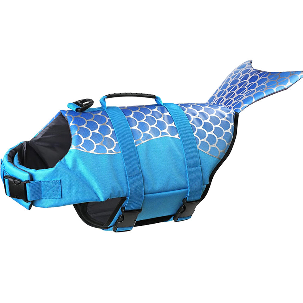 Pet Life Jacket Dog Swimsuit Outdoor Summer Cross-border Big Dog Supplies European And American Dog Life Jacket In Stock